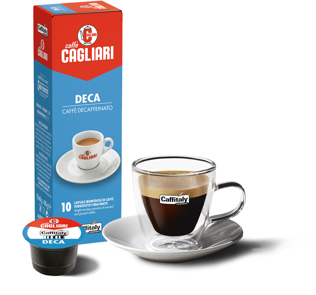 10 Capsule Caffè Cagliari Decaffeinato – Compatibili Caffitaly System