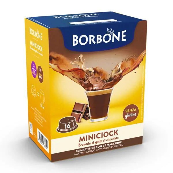16 Capsule Borbone Compatibili A Modo Mio Miniciock