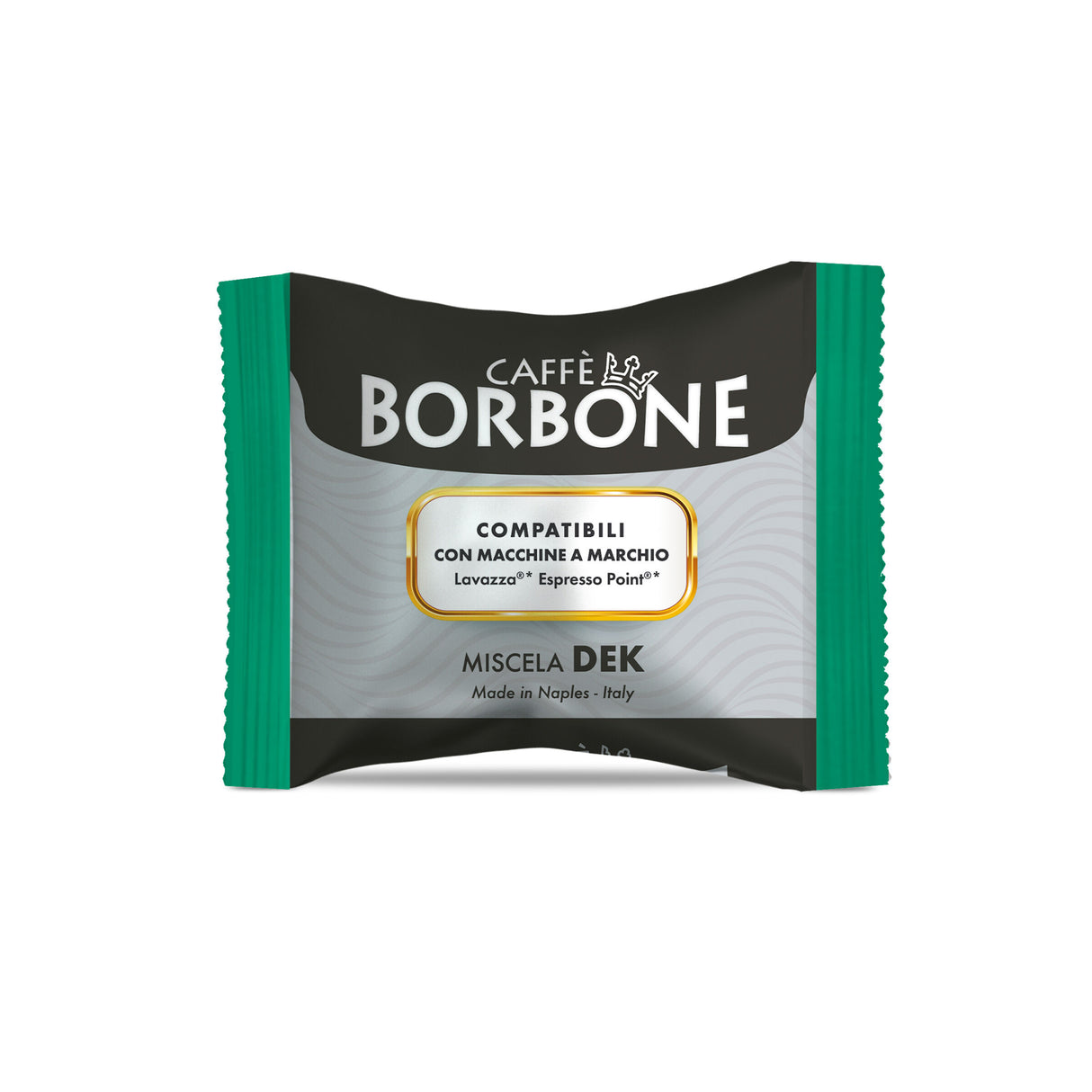 100 Capsule Borbone Dek Compatibili Espresso Point, Gusto Decaffeinato Intenso