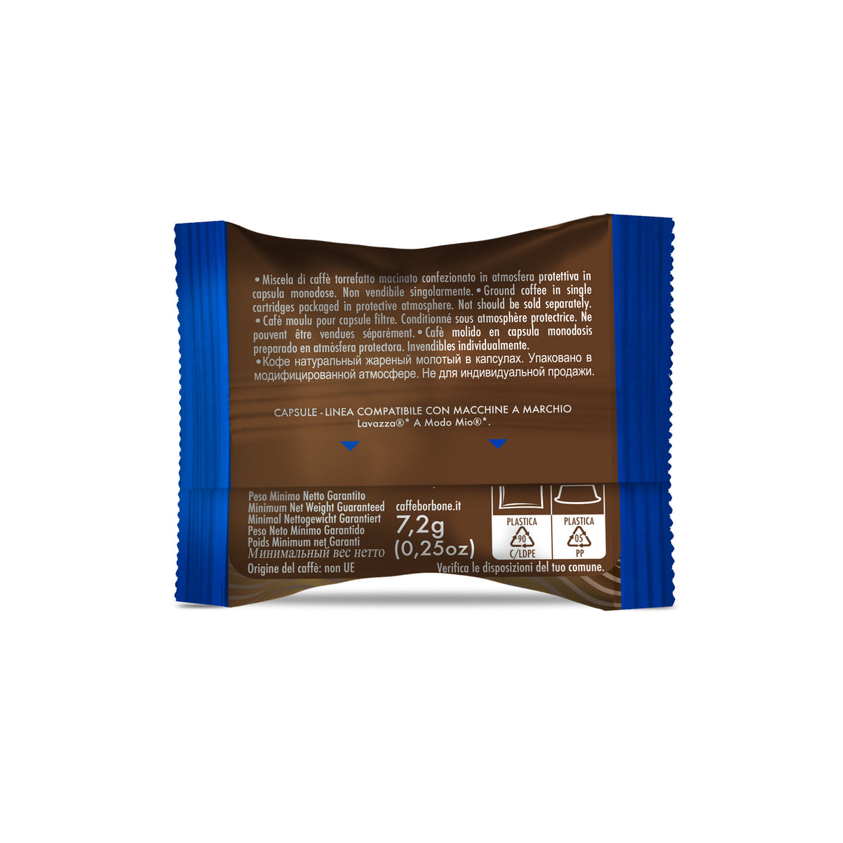 50 Capsule Borbone Don Carlo Blu - Compatibili Lavazza A Modo Mio