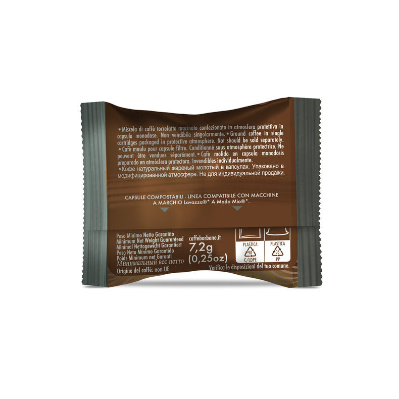 100 Capsule Borbone Don Carlo Nera – Compatibili Lavazza A Modo Mio