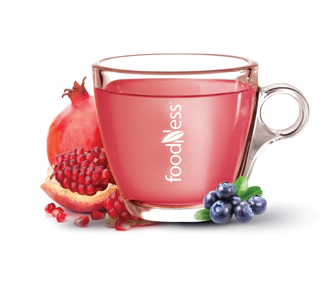 10 capsule FoodNess tisana melograno e mirtillo compatibili Dolce Gusto