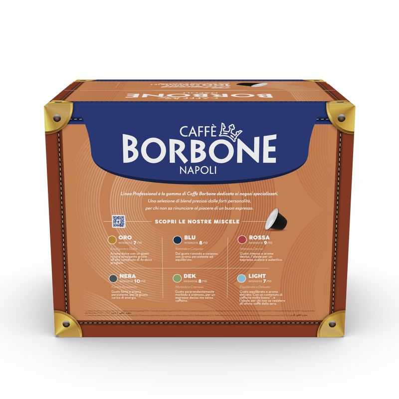 100 Capsule Borbone Respresso Blu compatibili con Nespresso