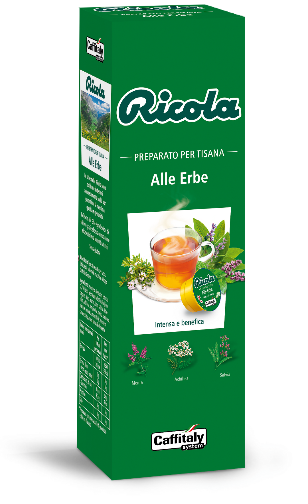 10 Capsule Tisana alle Erbe Svizzere Ricola Caffitaly