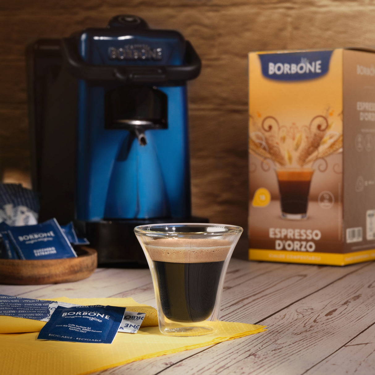 18 Cialde Borbone Orzo per Macchine ESE 44mm