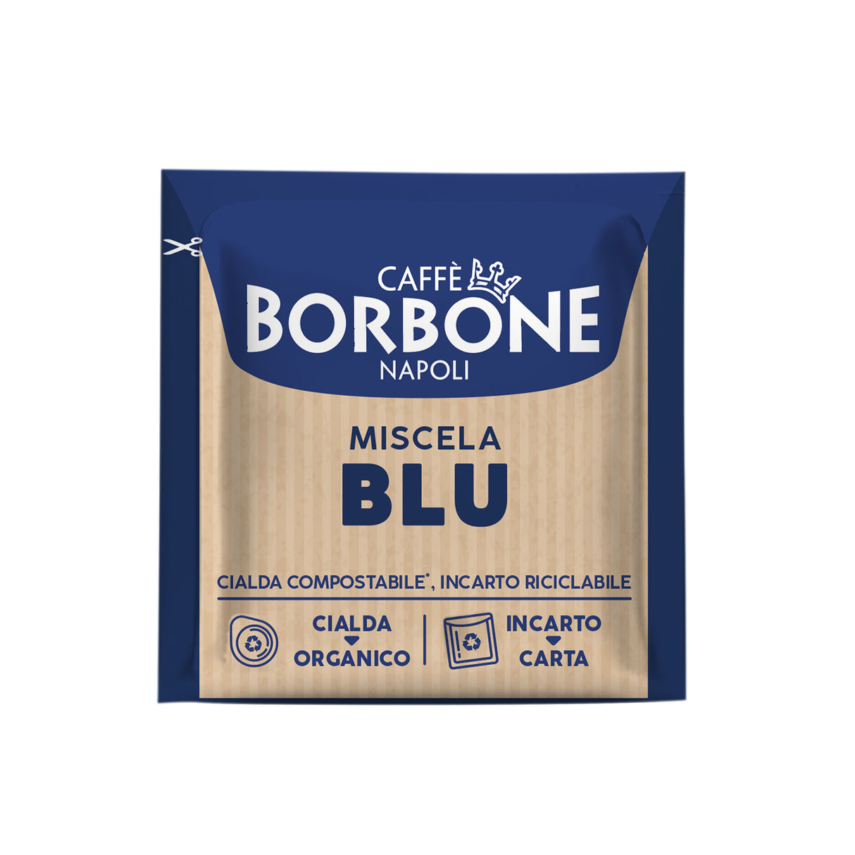 150 Cialde 44mm Caffè Borbone Miscela Blu