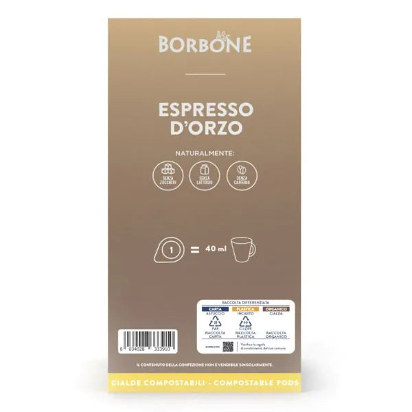 18 Cialde Borbone Orzo per Macchine ESE 44mm