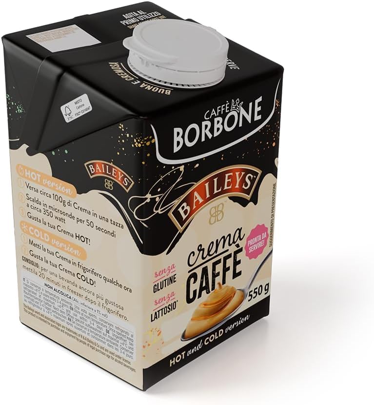 Crema Fredda Caffè Borbone con Baileys 550 g