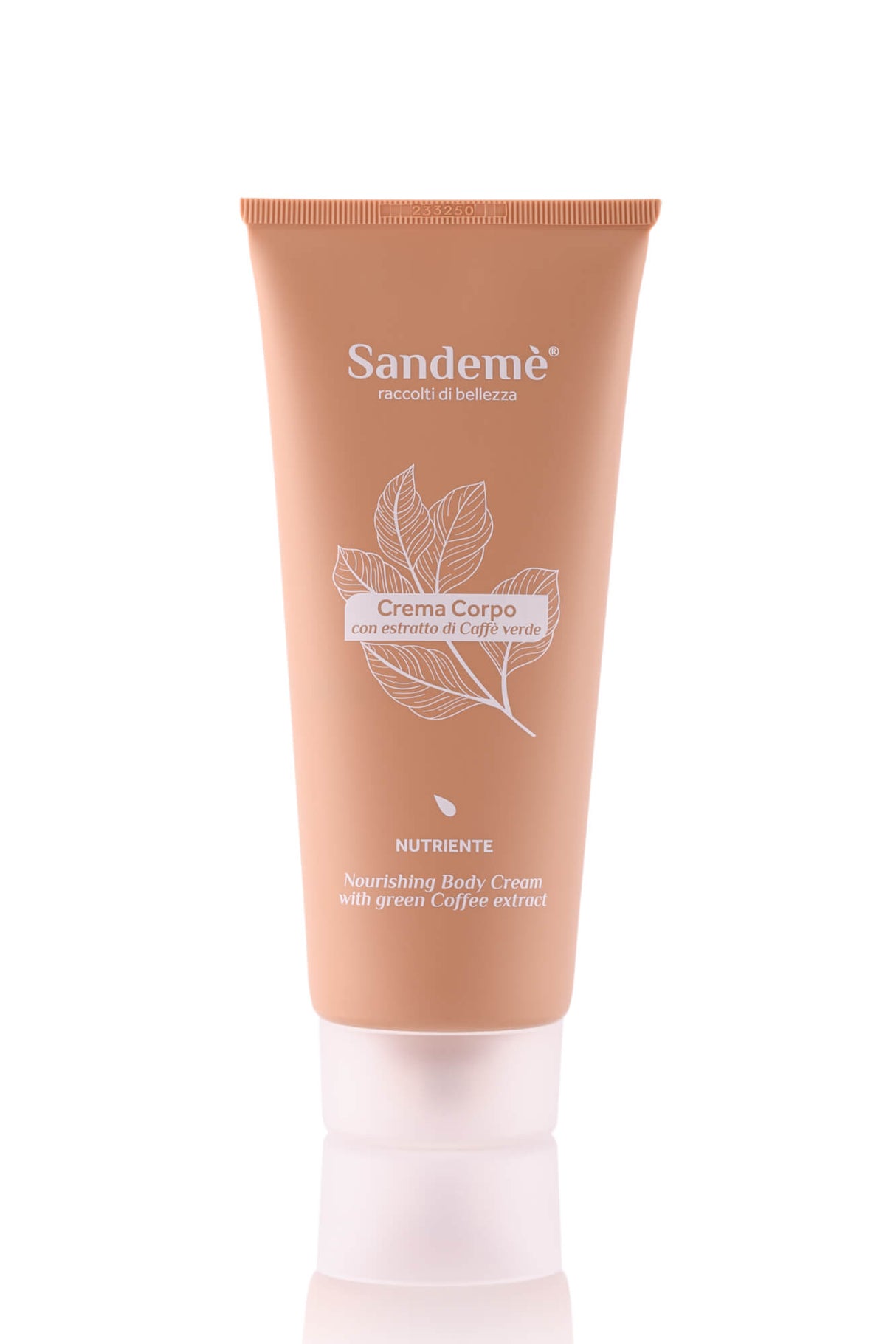 Sandemè Crema Corpo Nutriente con Estratto di Caffè Verde - Tubo da 200 ml