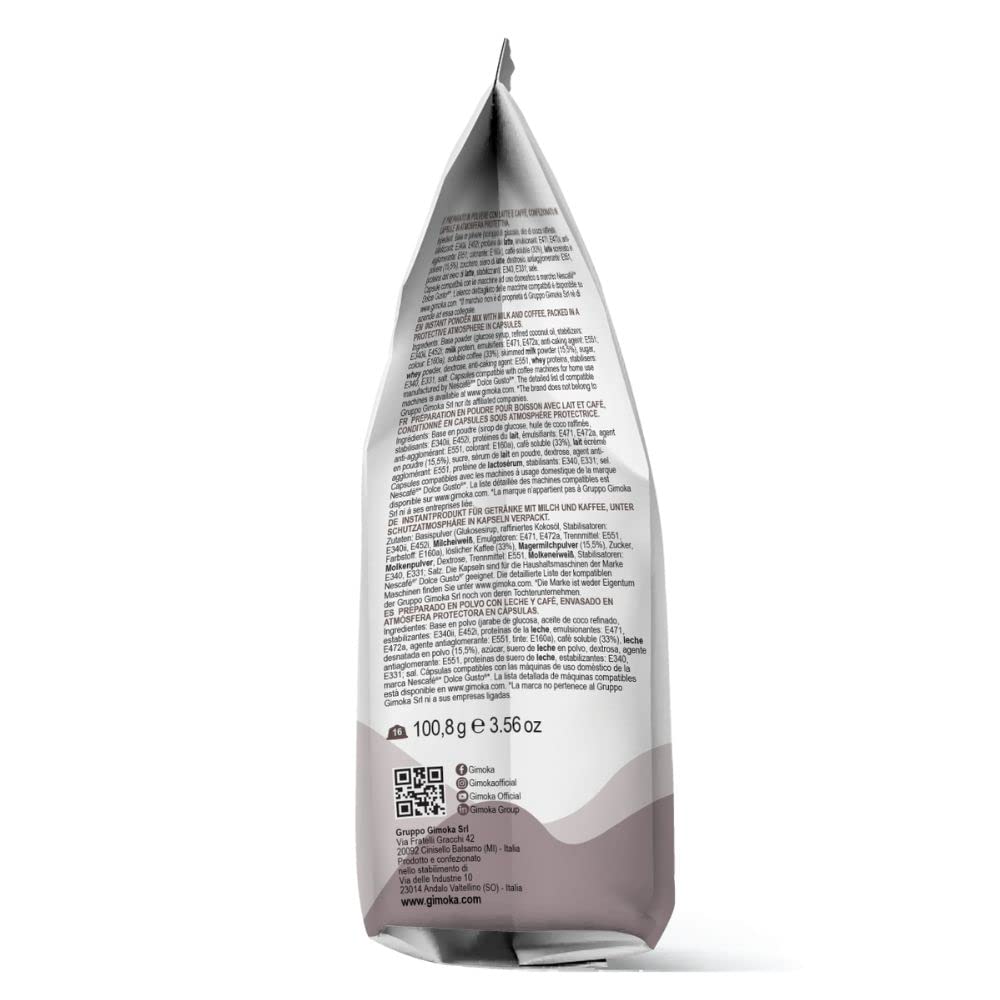 16 Capsule Gimoka Compatibili Nescafé Dolce Gusto – Gusto Cortado
