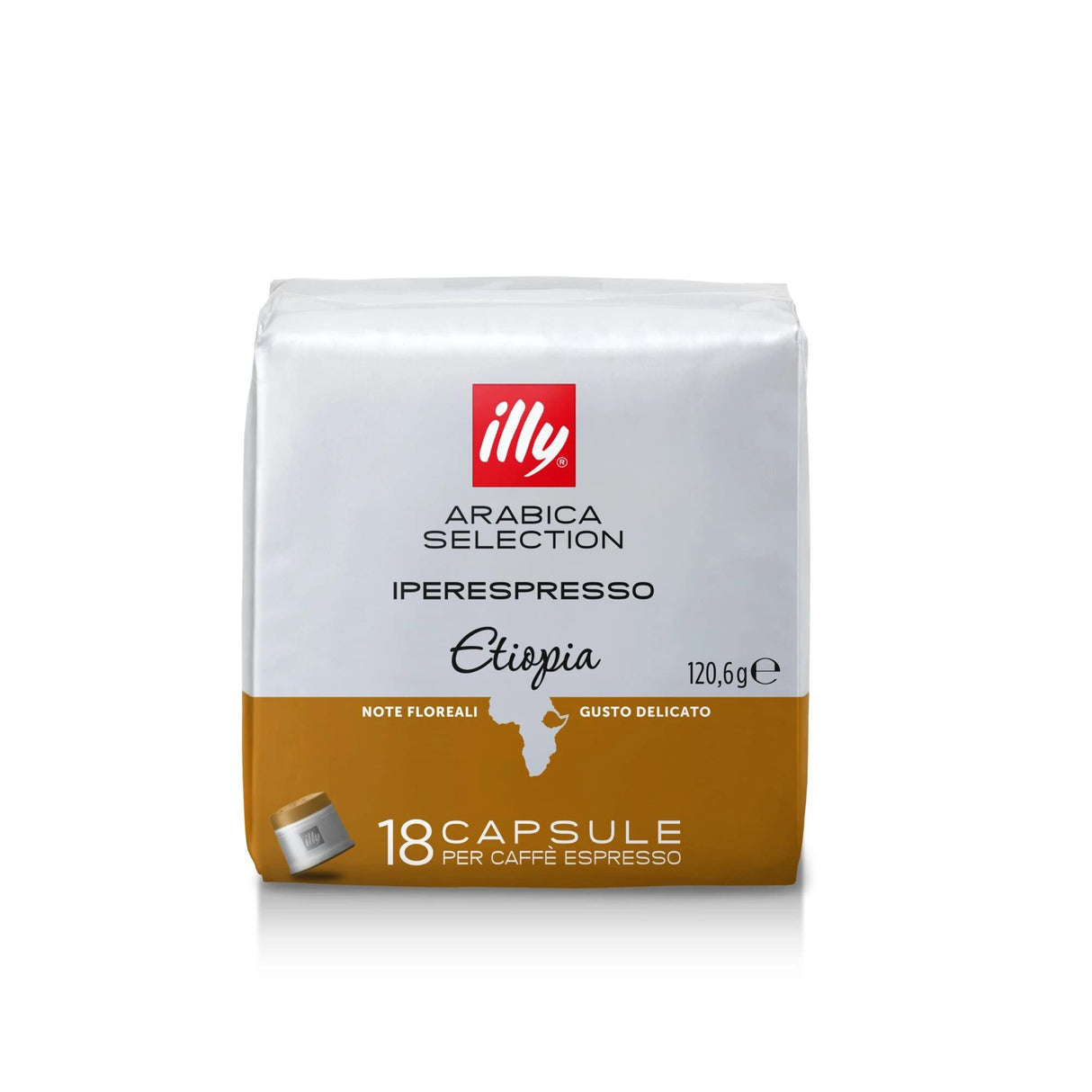 Illy 18 Capsule Arabica Selection caffè per macchine Iperespresso - Etiopia