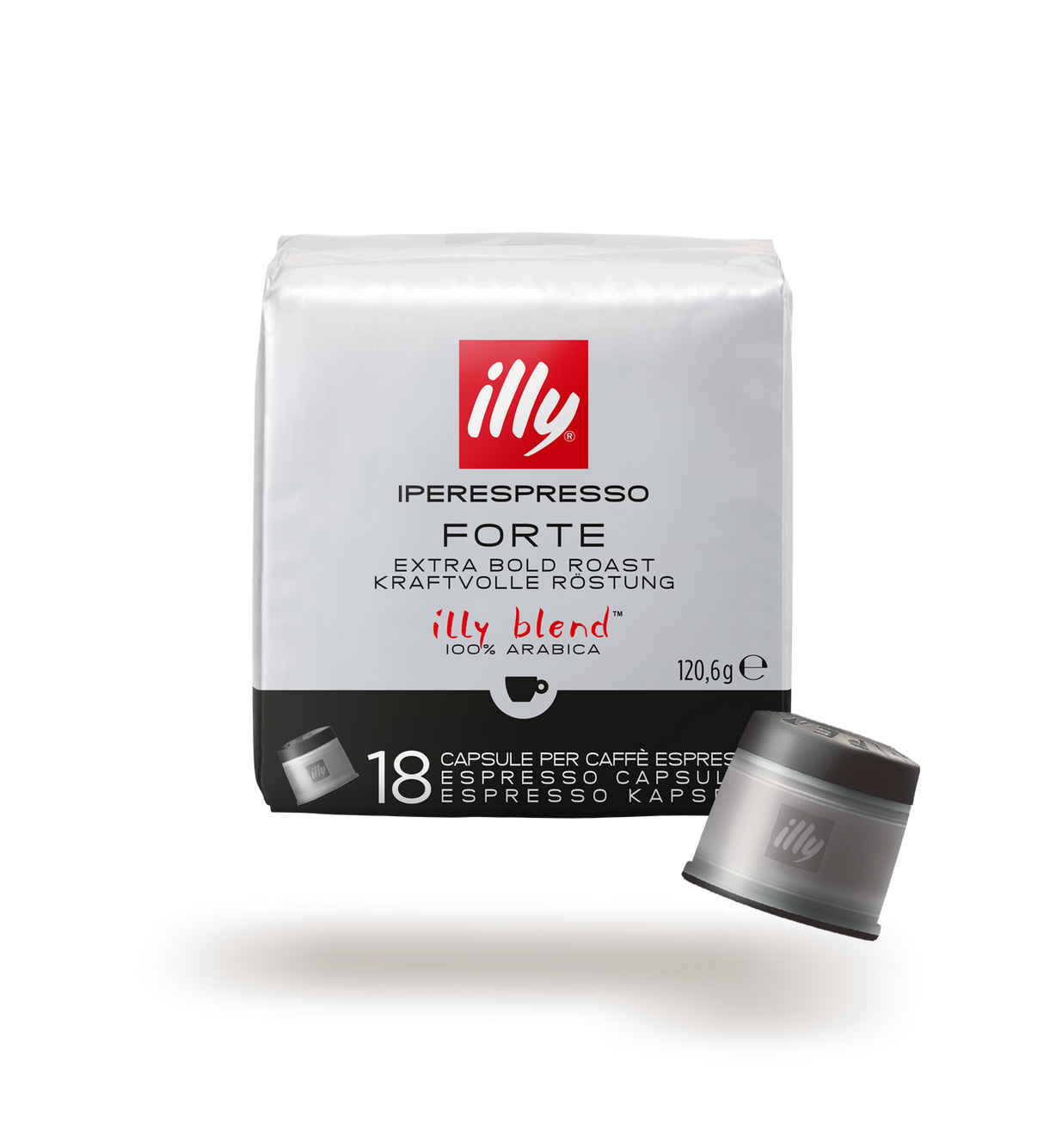 Illy 18 Capsule caffè per macchine Iperespresso - Forte