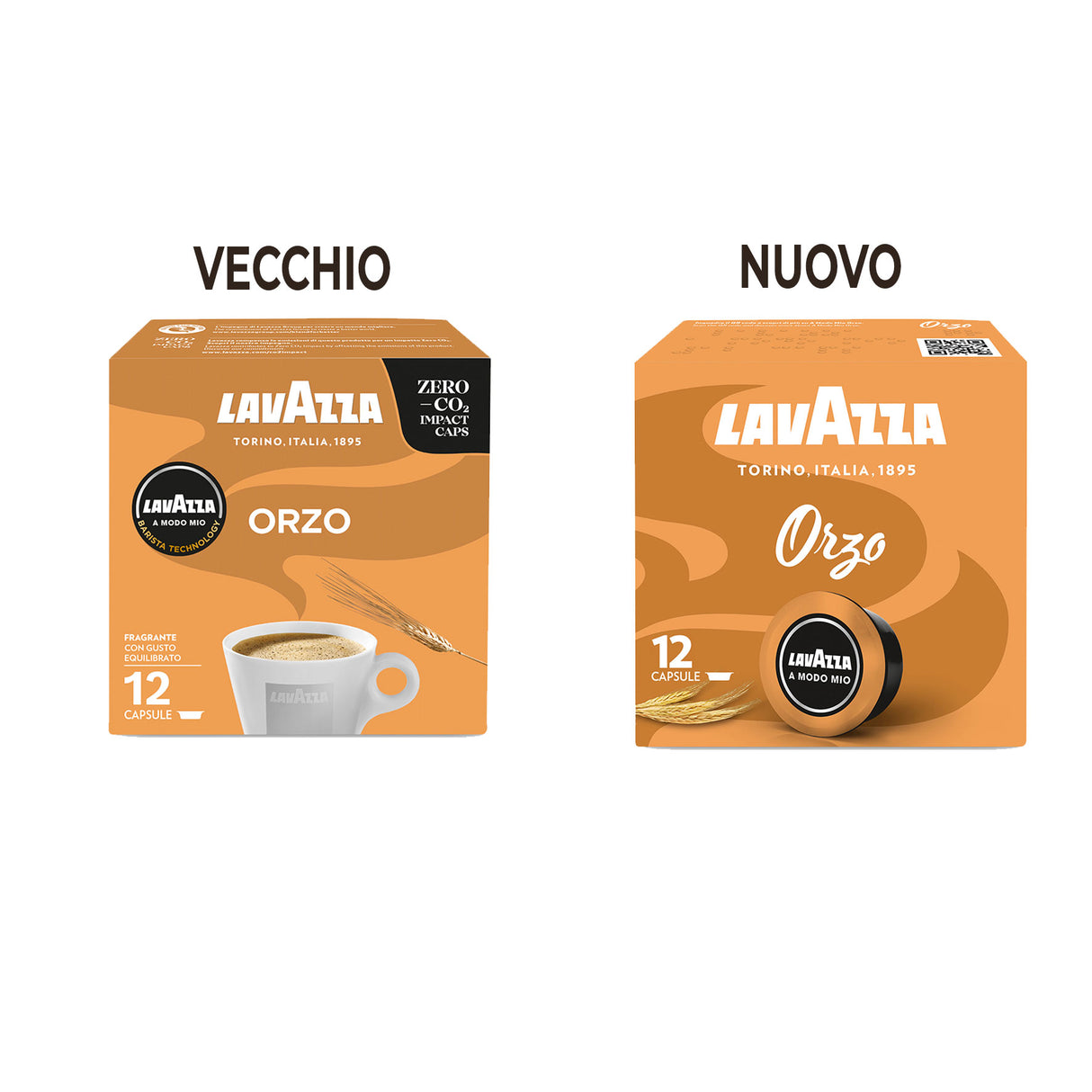 12 Capsule Originali Lavazza A Modo Mio - Orzo