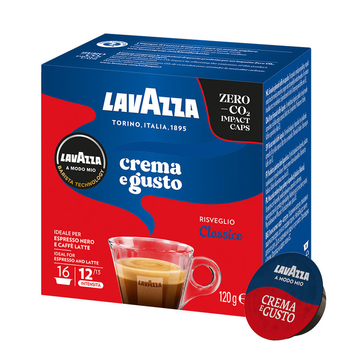 16 Capsule Lavazza A Modo Mio Crema e Gusto Classico