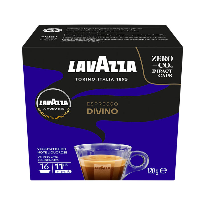 16 Capsule Lavazza A Modo Mio Divino – Espresso Vellutato con Note di Cacao e Frutta Esotica