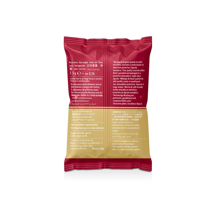 100 Capsule Oro Caffè Lollo Passionejoy compatibili con Espresso Point