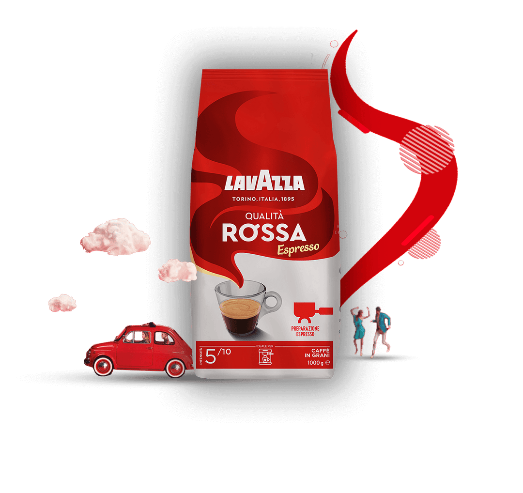 1 kg Lavazza Caffè in Grani - Qualità Rossa