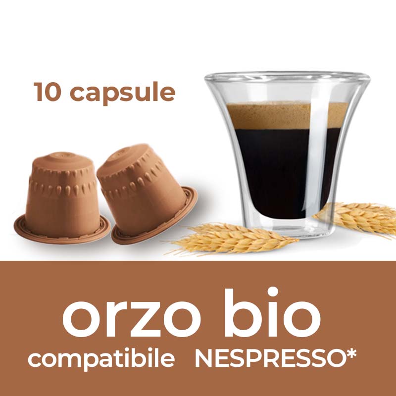 Ristora 10 capsule Compatibile Nespresso - Orzo Biologico