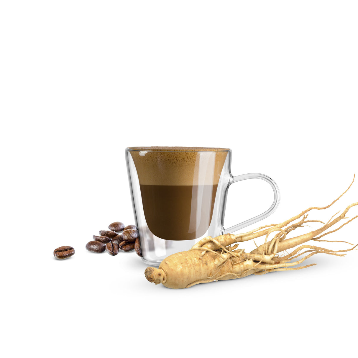 16 Capsule Borbone compatibili con Lavazza A Modo Mio - Caffè Ginseng Amaro