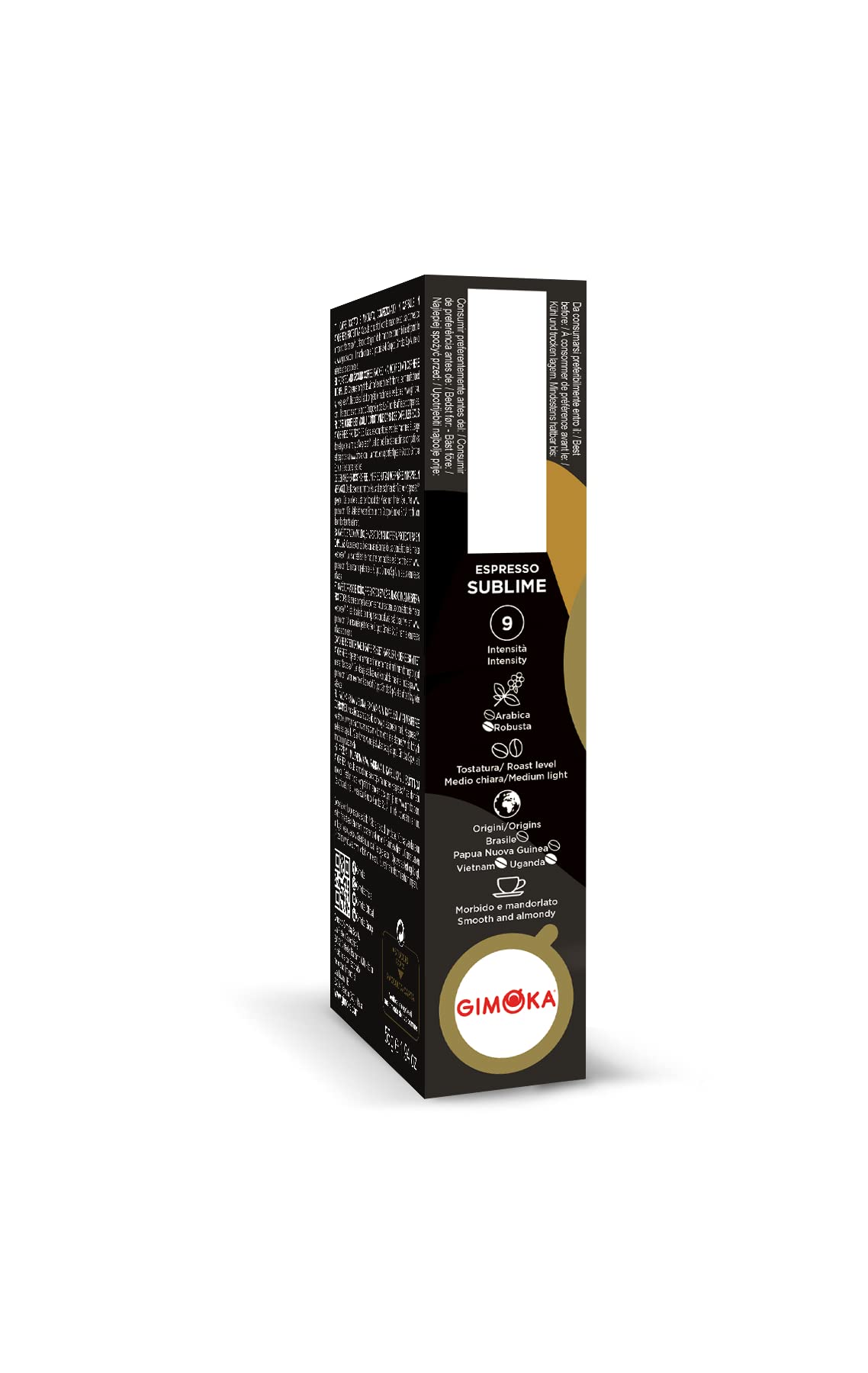 10 Capsule Gimoka Compatibili Nespresso Sublime Alluminio