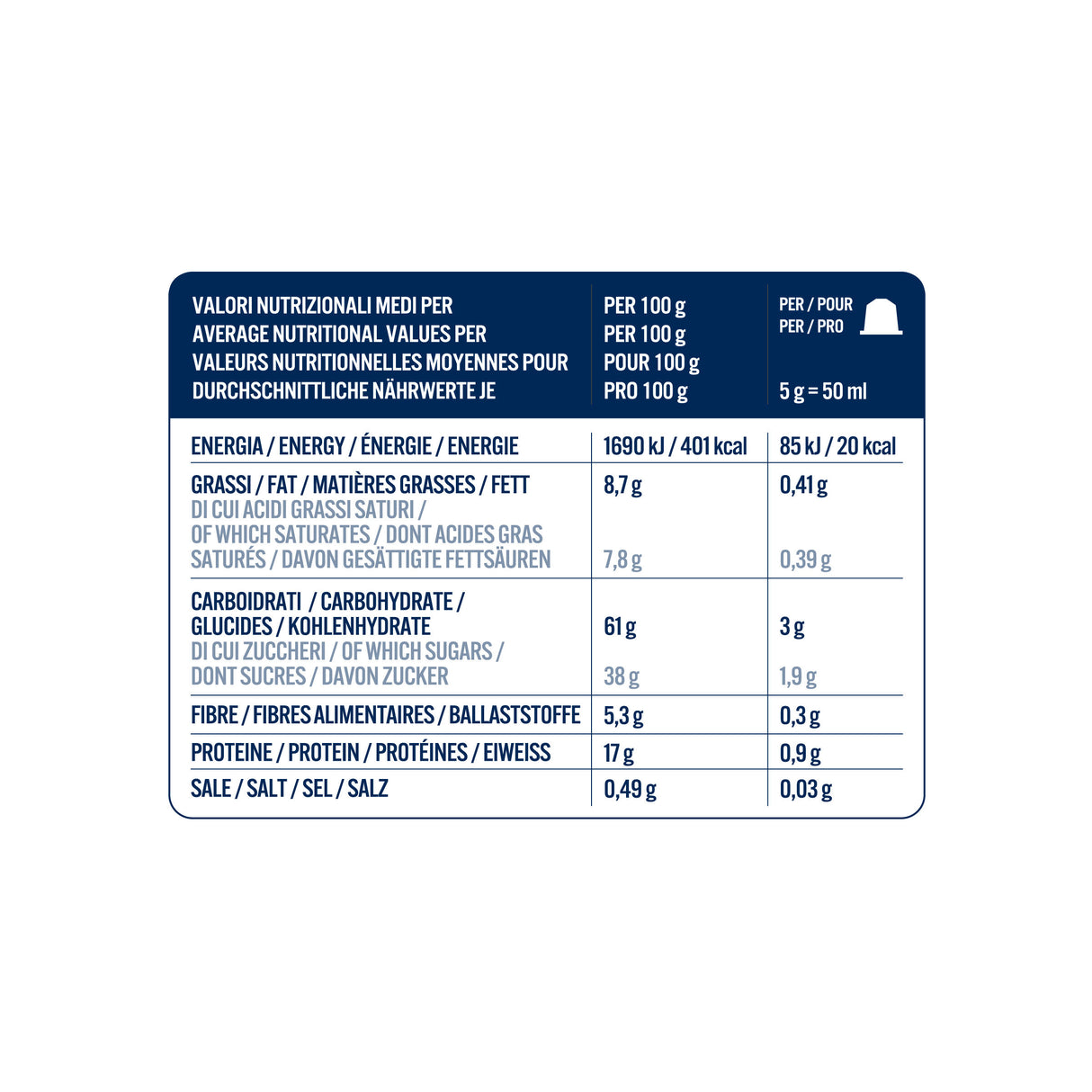 10 Capsule Borbone Compatibili Nespresso Ginseng Amaro