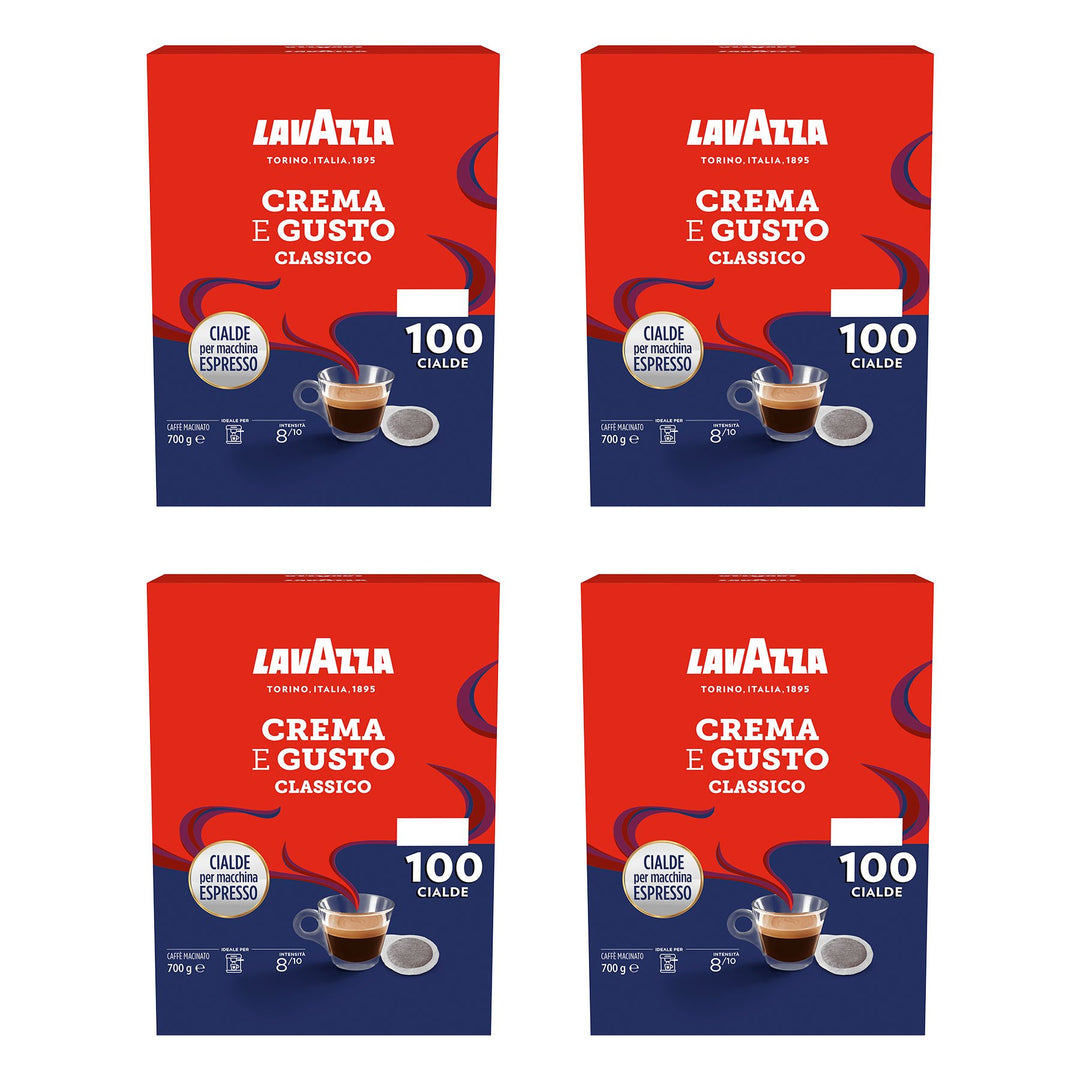 Lavazza Caffè Crema e Gusto Classico - 400 Cialde Ese 44mm Maxi Confezione Risparmio