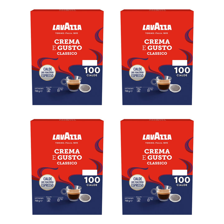 Lavazza Caffè Crema e Gusto Classico - 400 Cialde Ese 44mm Maxi Confezione Risparmio
