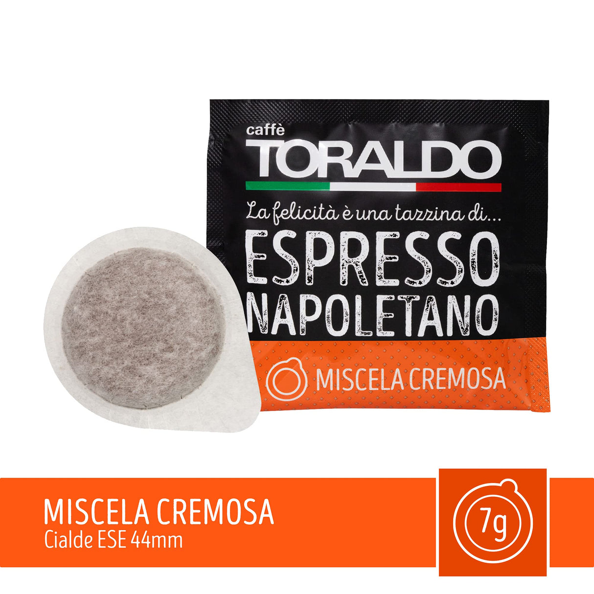 150 Cialde Ese 44mm Toraldo - Miscela Cremosa MAXI