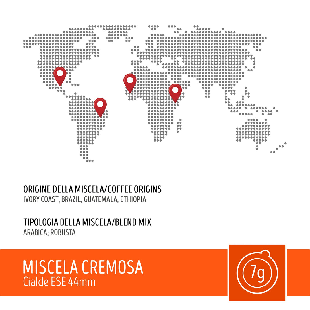 50 Cialde Toraldo - Miscela Cremosa