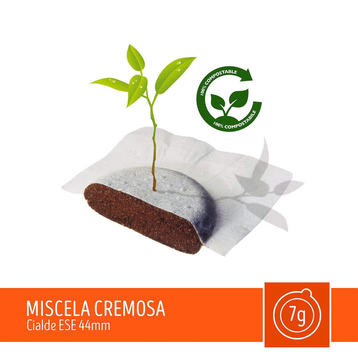 150 Cialde Ese 44mm Toraldo - Miscela Cremosa MAXI