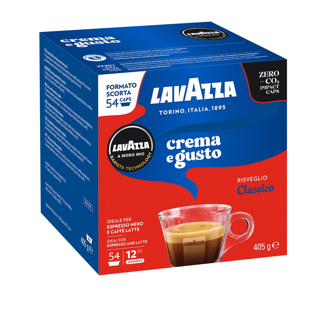 kit di 216 capsule Lavazza A Modo Mio: Crema e Gusto + Passionale