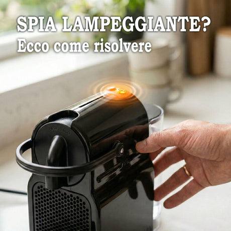Spia lampeggiante macchina da caffè Nespresso