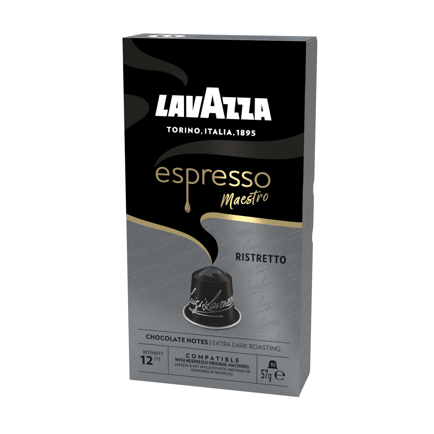 10 Capsule Lavazza originali per Nespresso - Espresso Maestro