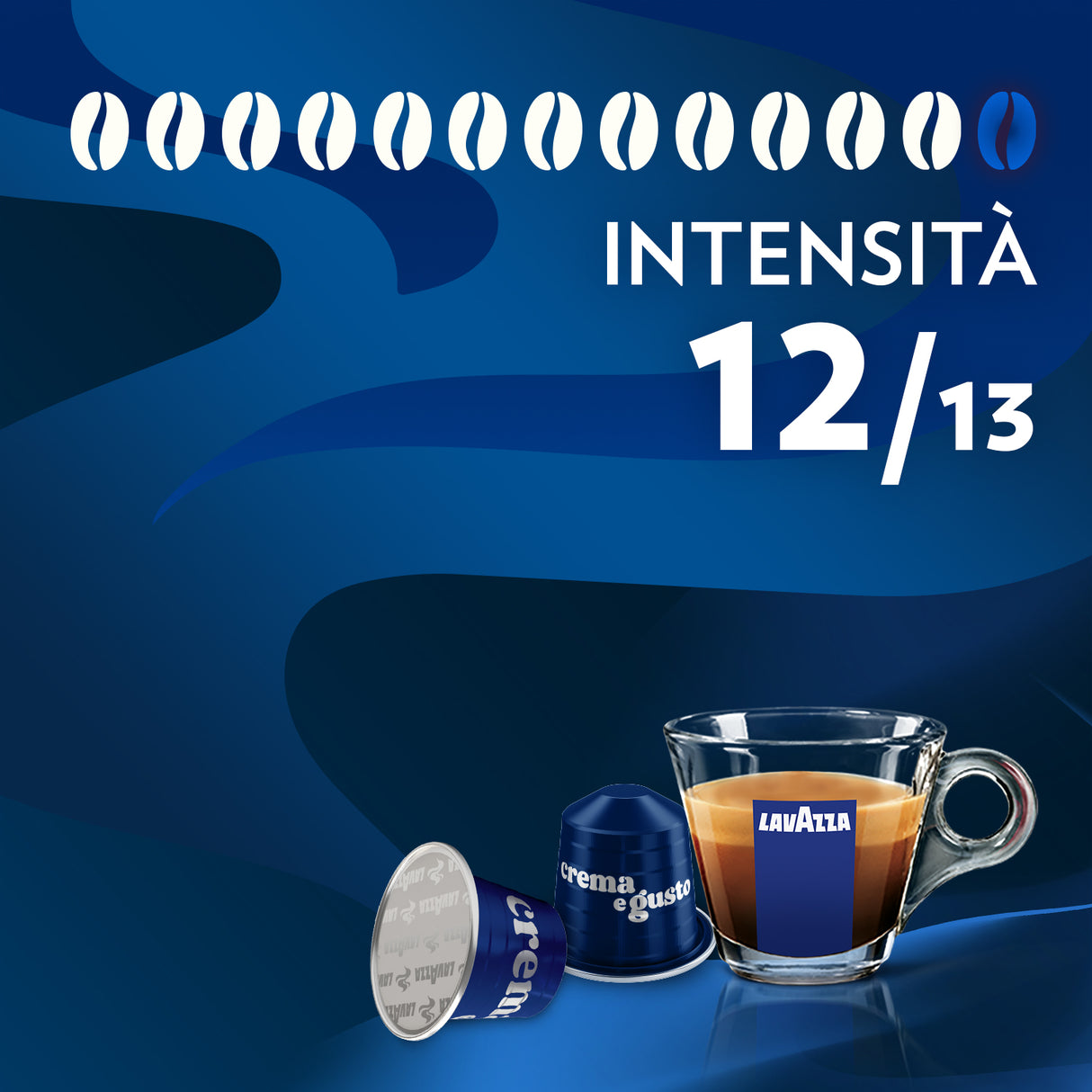 80 Capsule caffè Lavazza compatibili Nespresso - Crema e Gusto CLASSICO
