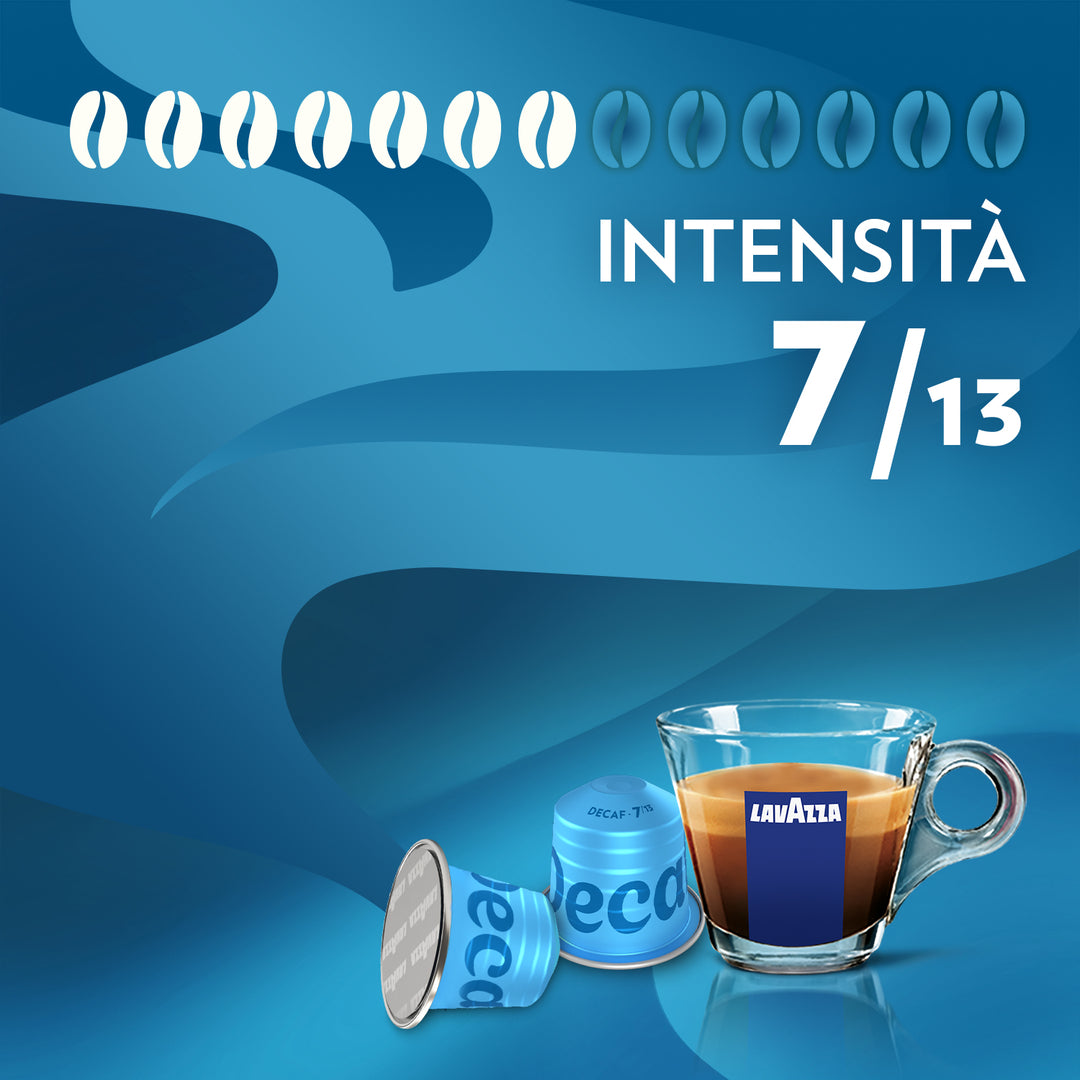 30 Capsule Lavazza Decaffeinato Compatibili per Nespresso - in alluminio