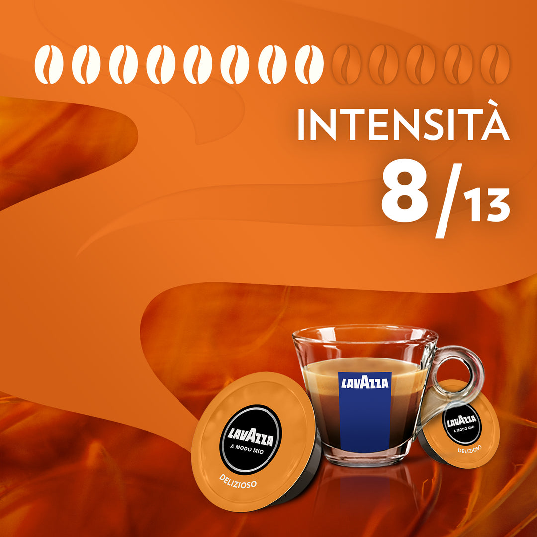 36 Capsule di caffè Originali Lavazza A Modo Mio Delizioso pacco da