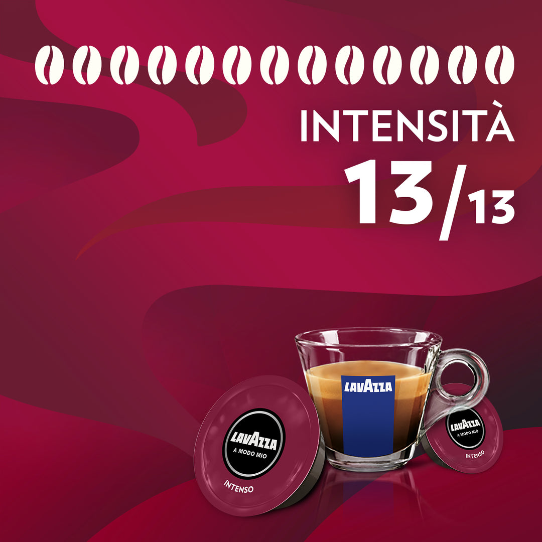 36 Capsule Lavazza A Modo Mio Espresso Intenso