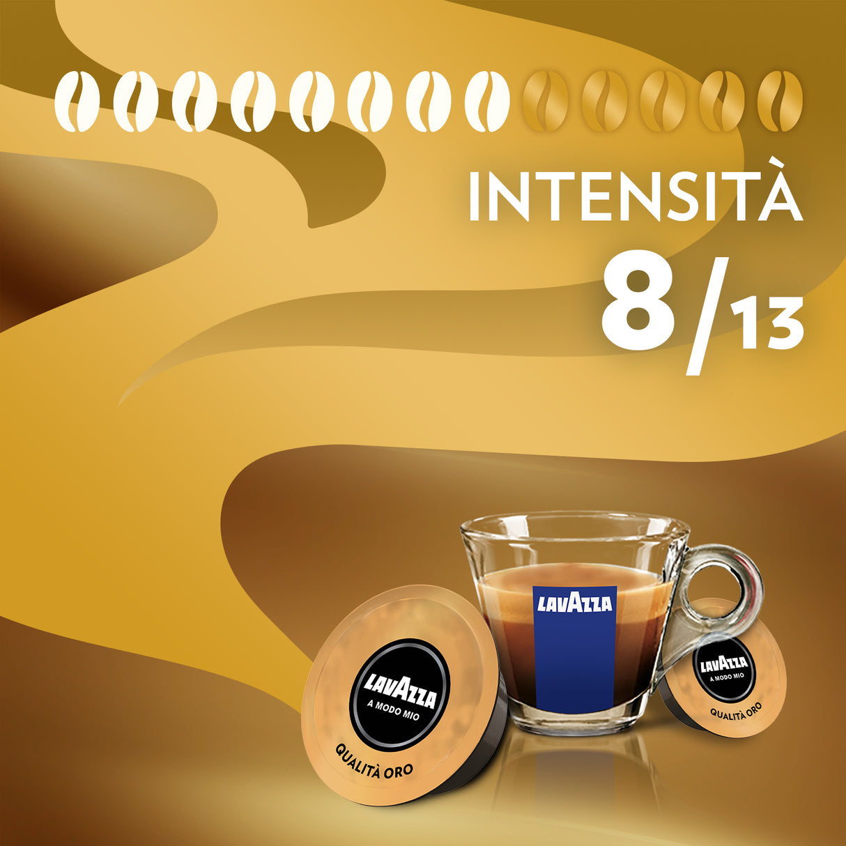 16 Capsule Caffè Lavazza originali Lavazza A Modo Mio - Qualità Oro