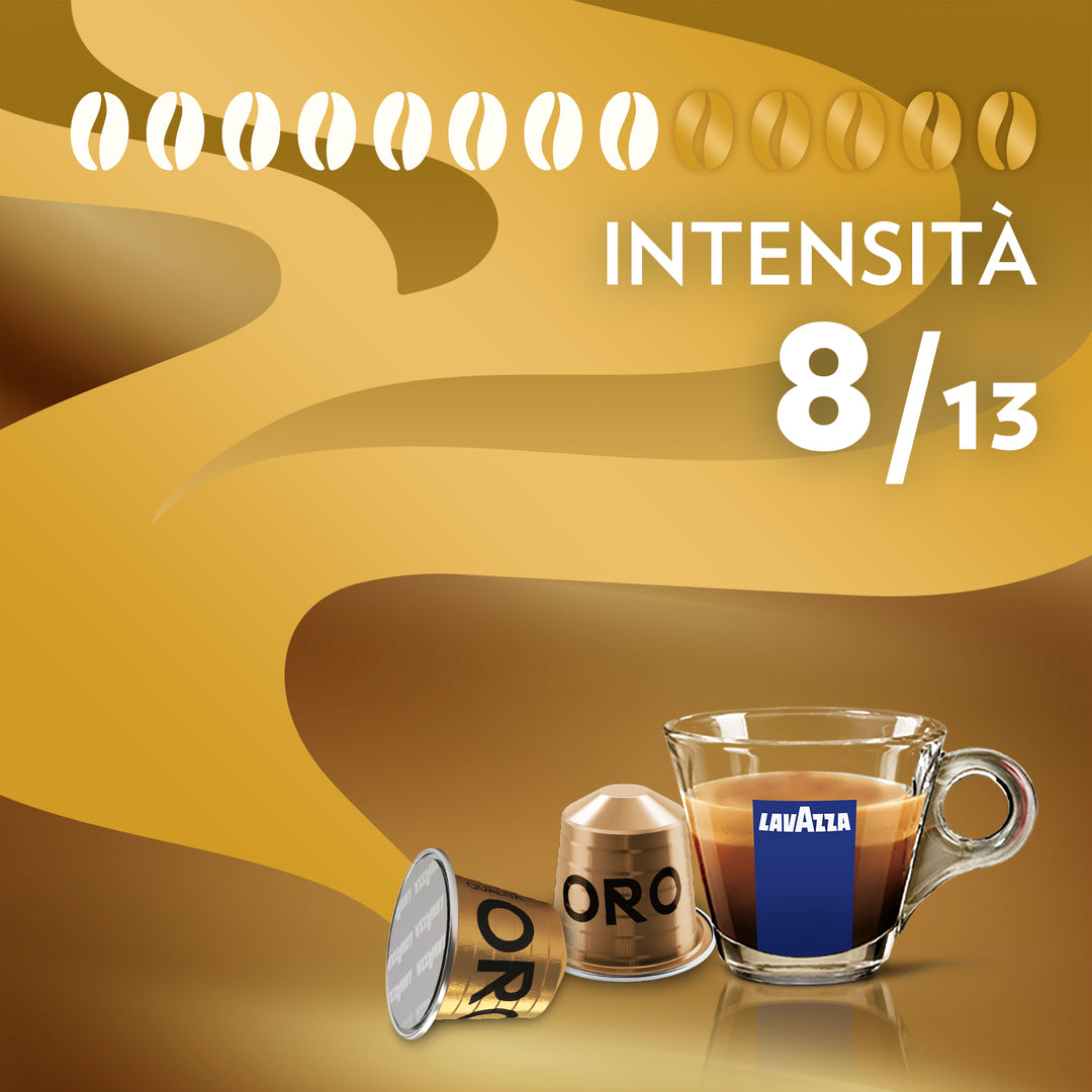 10 Capsule Lavazza compatibili Nespresso Qualità Oro