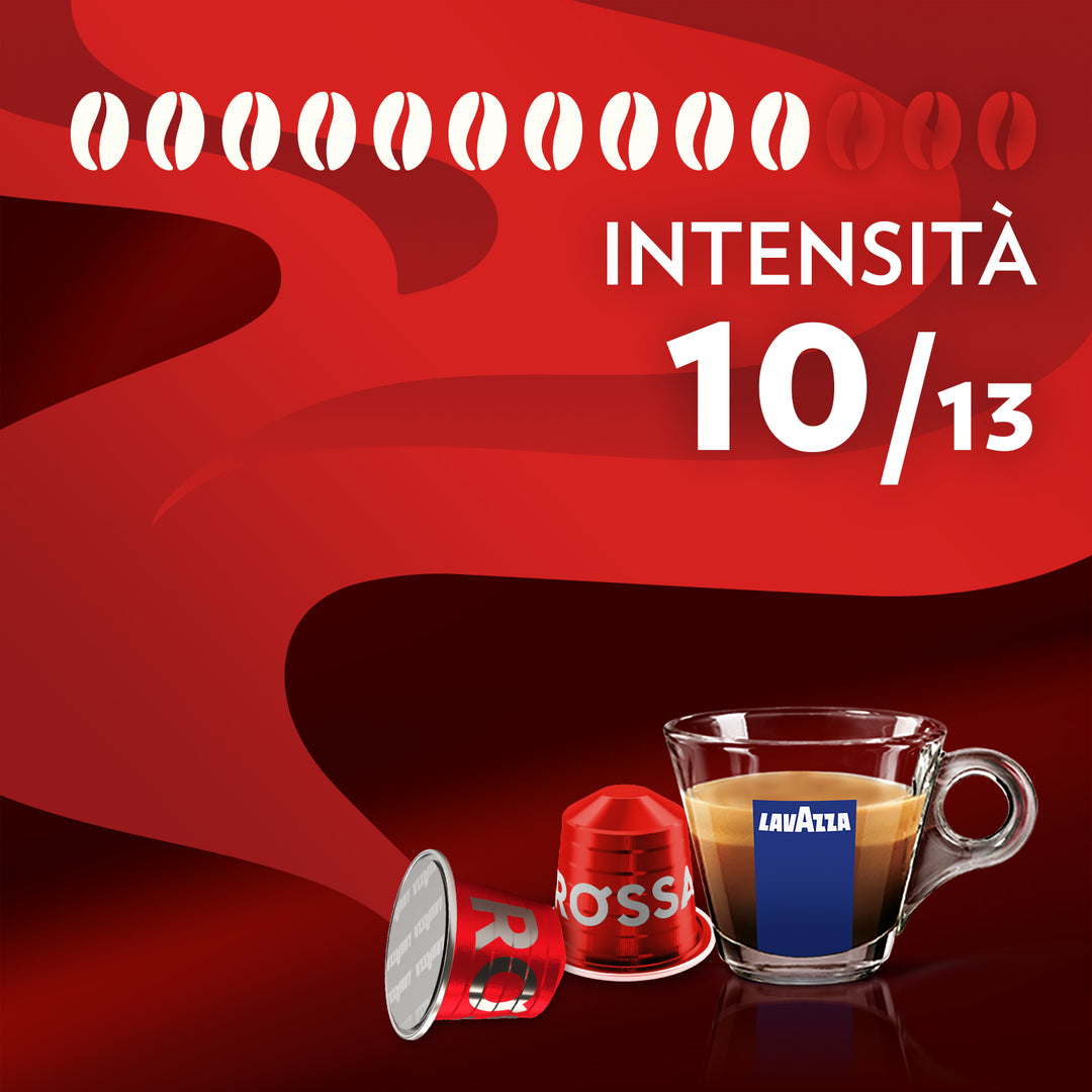 80 Qualità Rossa Capsule Lavazza compatibili Nespresso