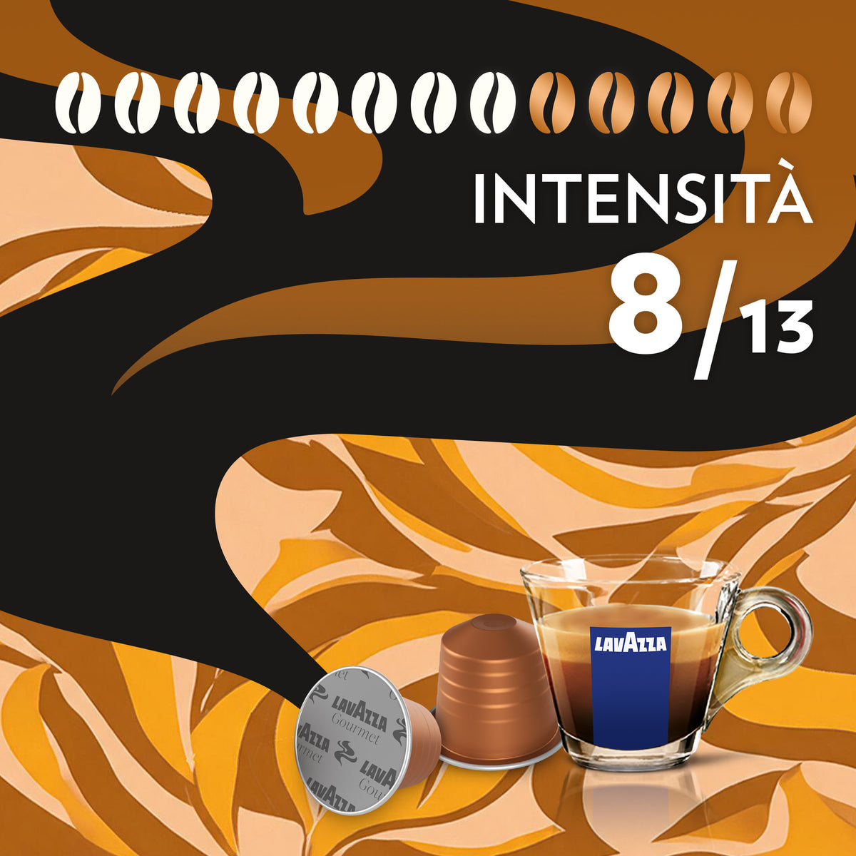10 Capsule Lavazza Compatibili Nespresso Original - Espresso Gourmet Vanilla Affogato