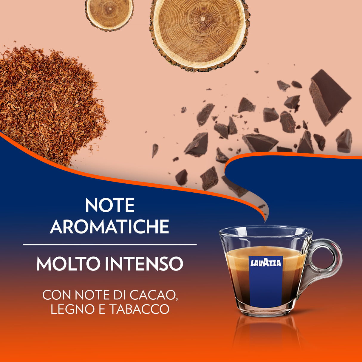 36 Capsule Lavazza Originali A Modo Mio - Crema e Gusto Forte