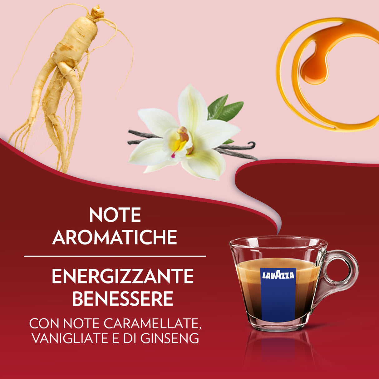 12 Capsule Lavazza A Modo Mio - Caffè al Ginseng