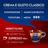 54 Capsule Lavazza A Modo Mio Originali - Crema e Gusto Classico