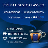80 Capsule caffè Lavazza compatibili Nespresso - Crema e Gusto CLASSICO