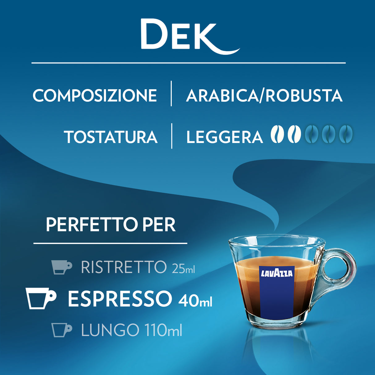 16 Capsule Lavazza Originali Lavazza A Modo Mio - Decaffeinato