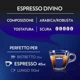 16 Capsule Lavazza A Modo Mio Divino – Espresso Vellutato con Note di Cacao e Frutta Esotica