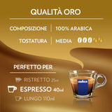 36 Capsule Lavazza A Modo Mio Qualità Oro – 100% Arabica