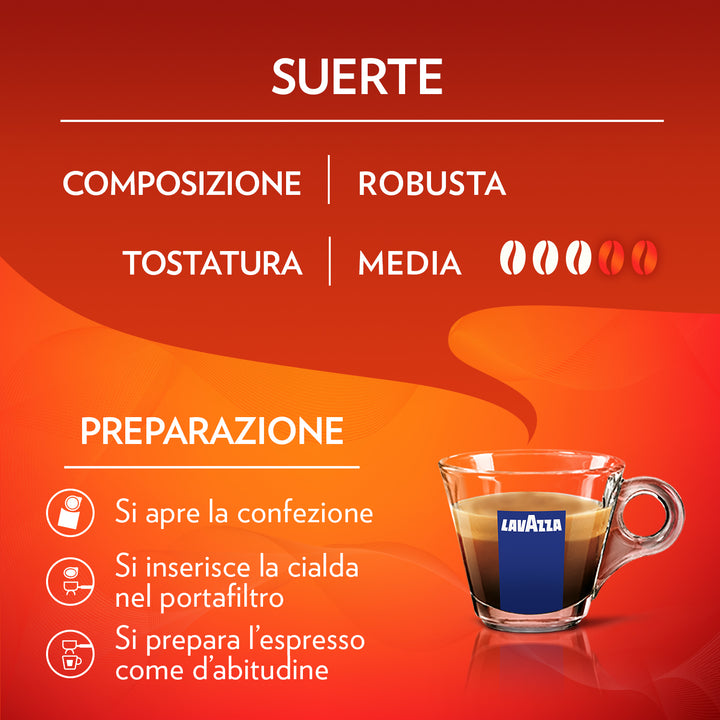 Lavazza Suerte Cialde Espresso - Confezione da 100