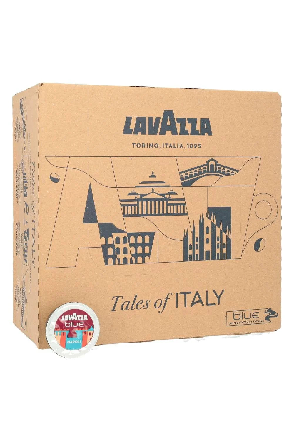 100 capsule Caffè Lavazza Blue - Tales Of Italy Napoli Espresso
